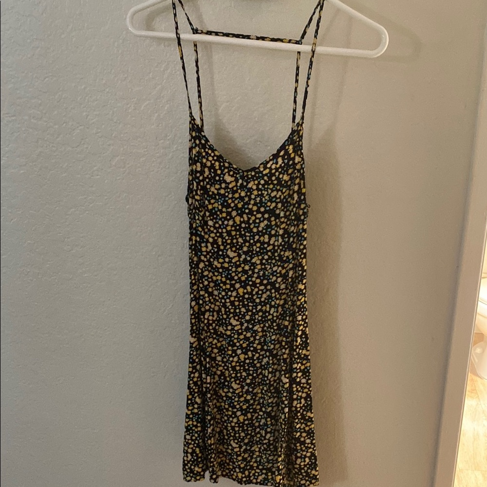 Floral Spaghetti Strap Dress